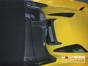 Alfa Romeo 4C Carbon Fiber Roll Bar + Spoiler Cover Set